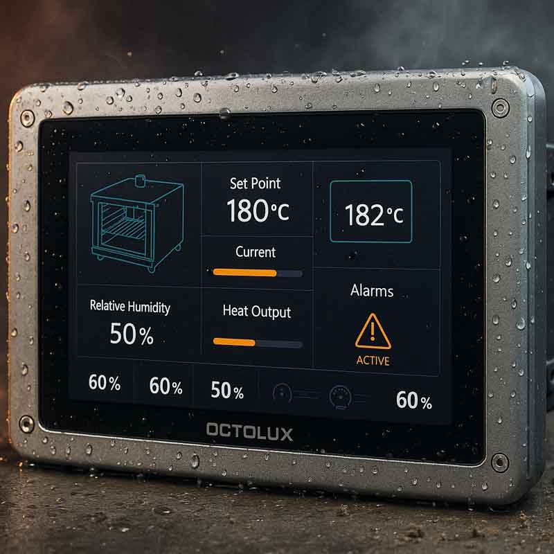 waterproof high resolution display