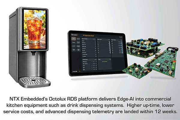 Featured image for “NTX Embedded Octolux® RDS Delivers Predictive Maintenance and Measurable ROI for Commercial Drink Dispensing Equipment in Just 12 Weeks”
